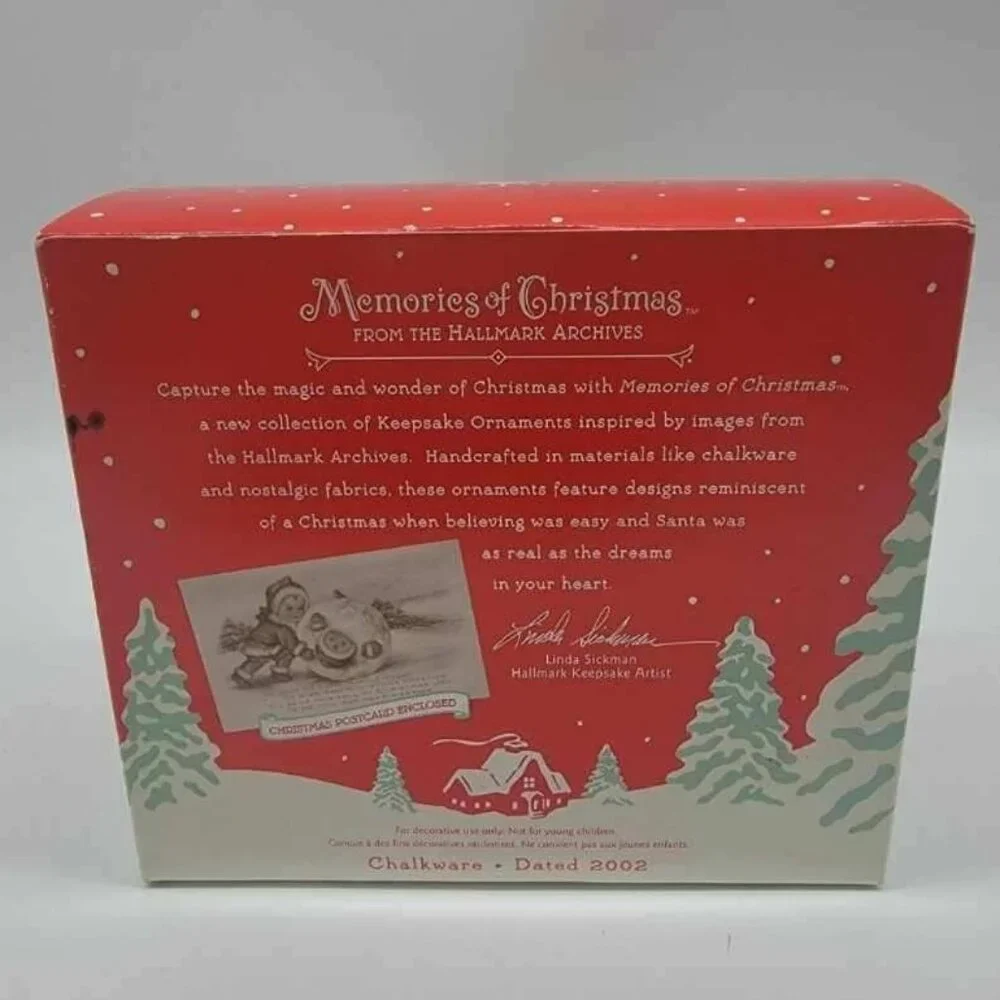 Hallmark Ornament - Christmas Joy - Memories of Christmas Hallmark Archives 2002